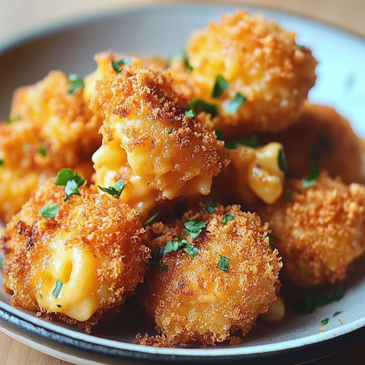 this is a Macaroni and Cheese Bites