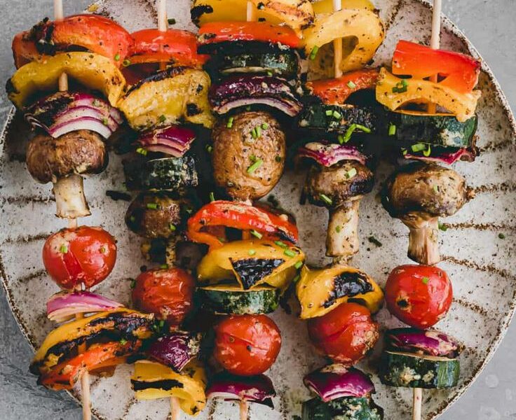 this picure contains a Amazing Vegan BBQ Recipes for the 4th of July Celebration!