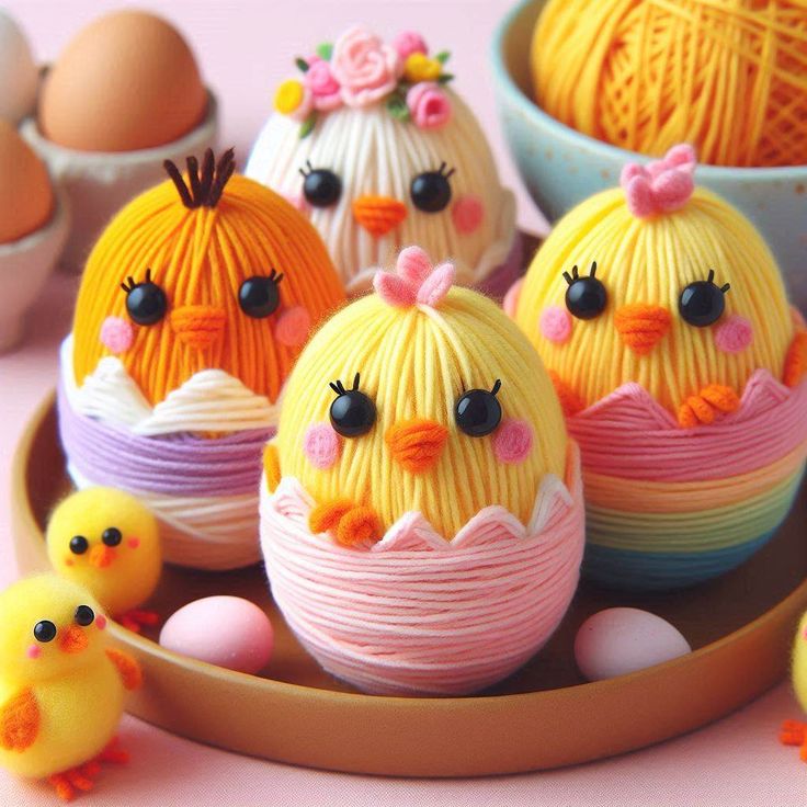 this picture contains an easter craft for kids