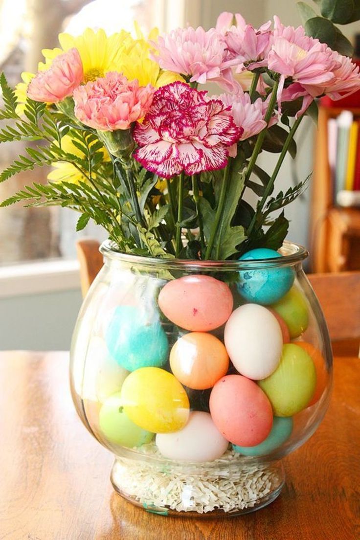 This picture contains DIY Easter Centerpiece Ideas