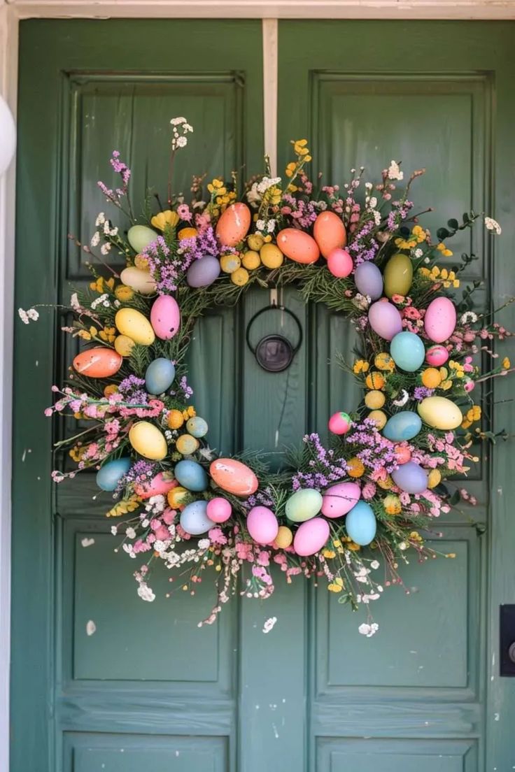 this picture contains an Easter Wreath