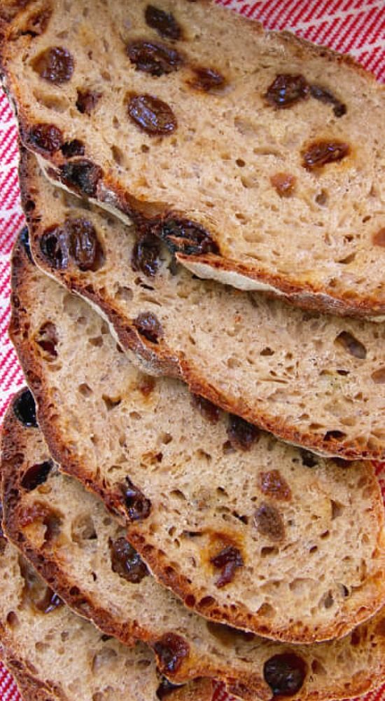this is a No-Knead Cinnamon Raisin Bread
