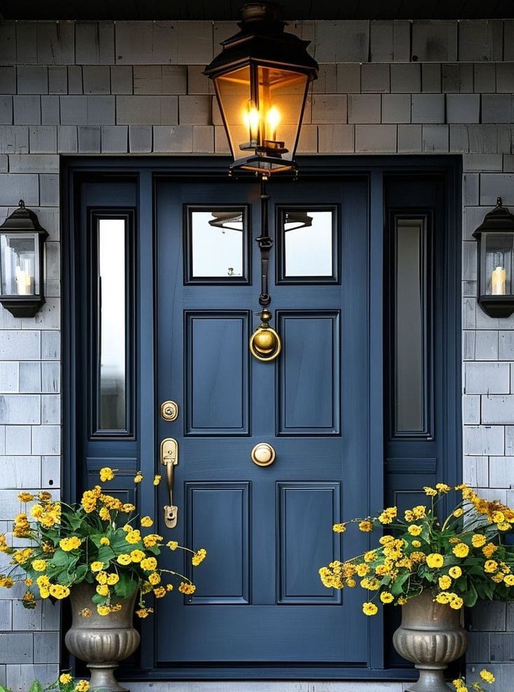 this is a front door color navy blue 