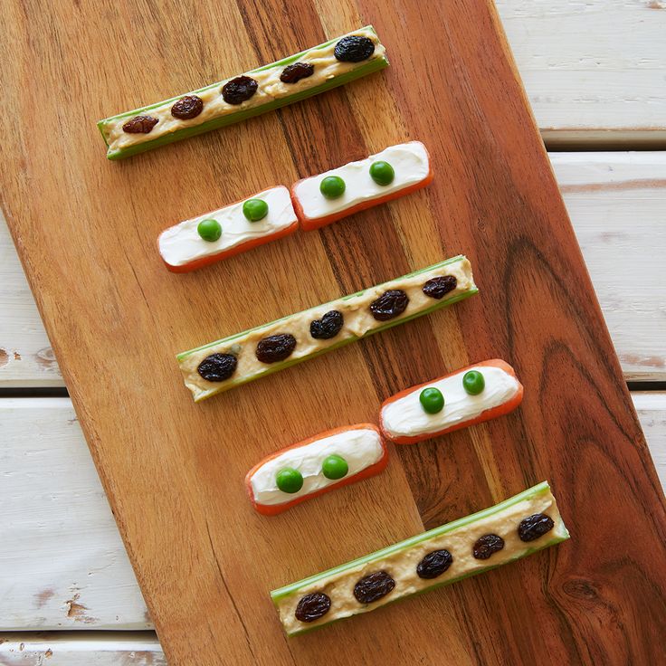this is a Ants on a Log (With a Twist!)