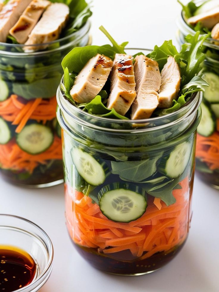 this is a Mason Jar Salad Recipes