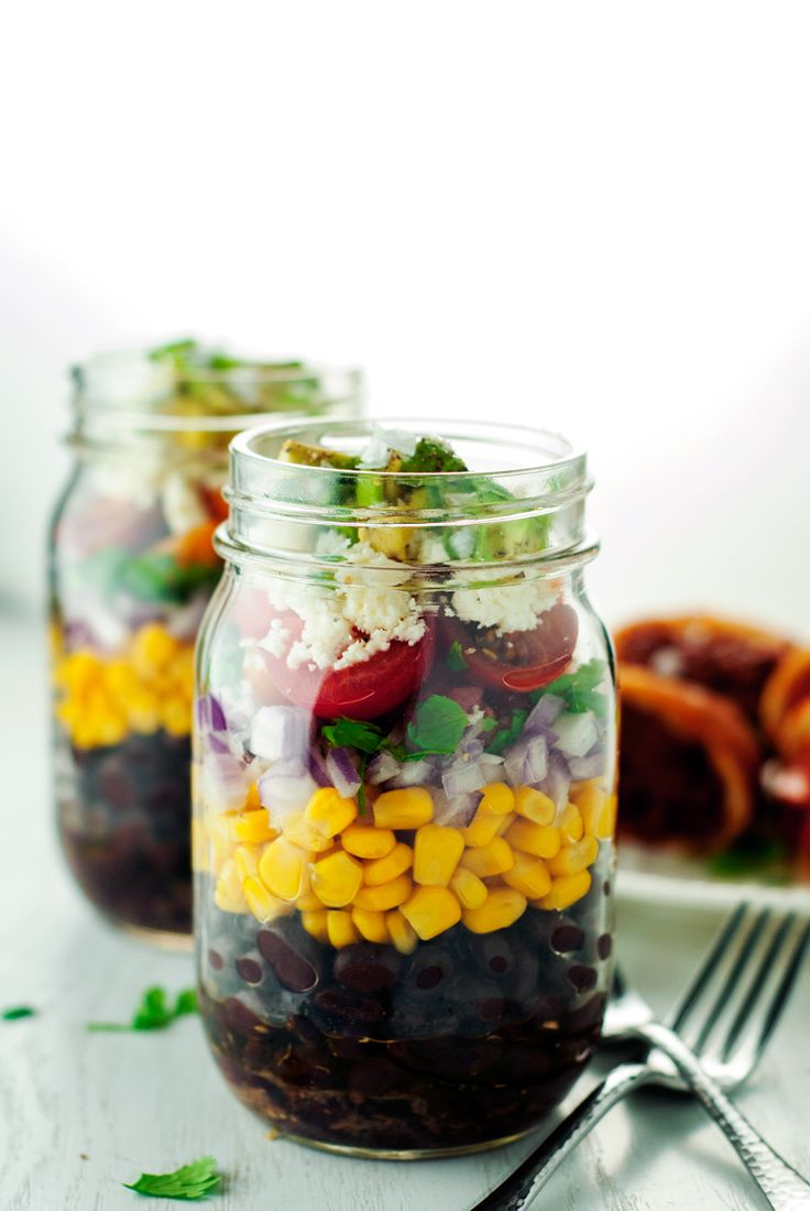 this is a Mason Jar Salad Recipes