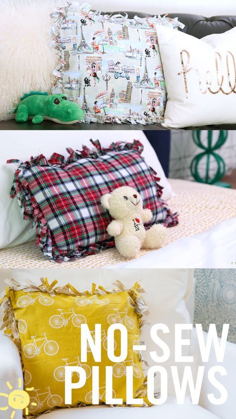 this is a Tied Fleece Pillow