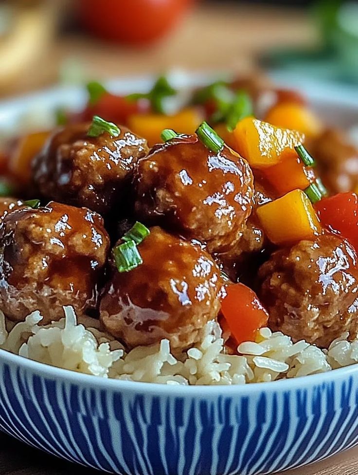 this is a Sweet and Sour Meatballs