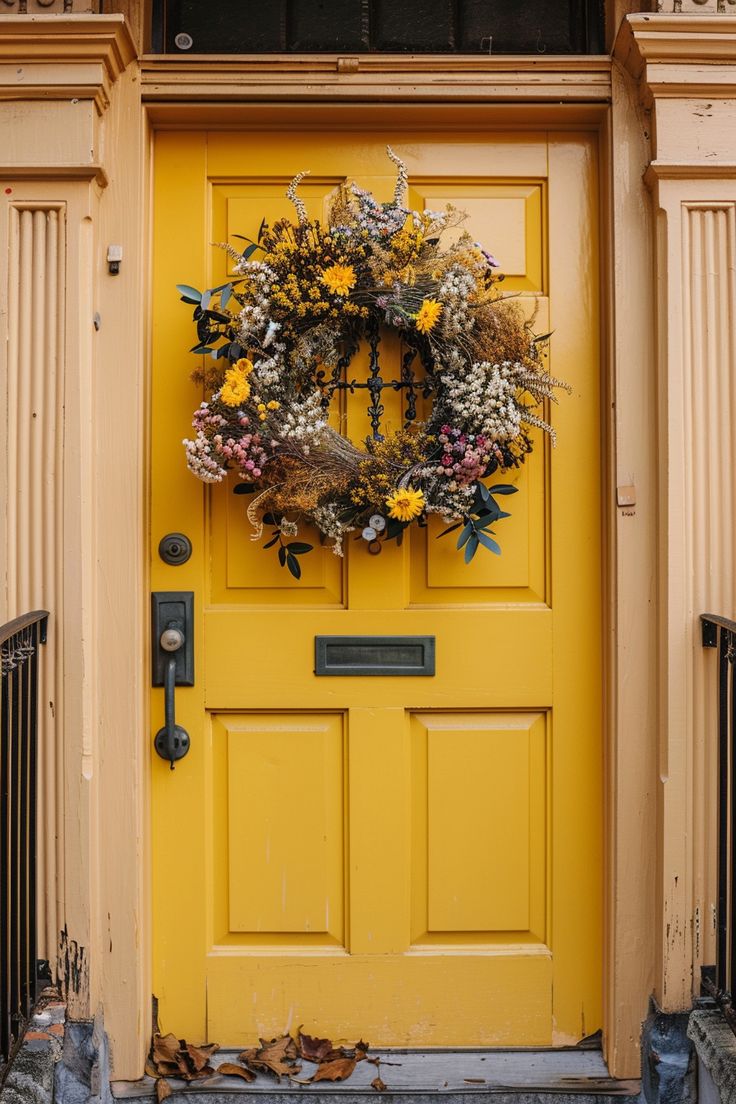 this is a front door color yellow