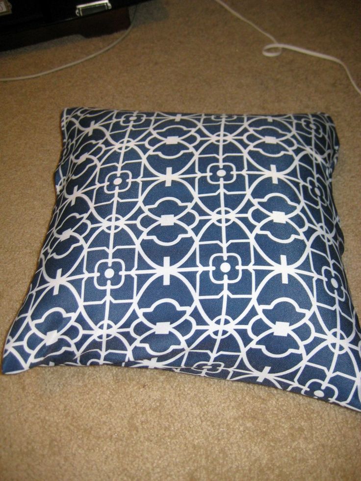 this is a No-Sew Envelope Fold pillow case