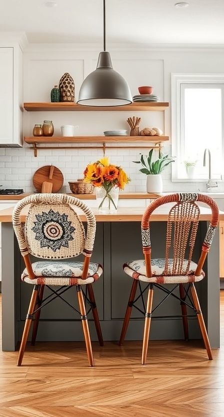 this is a wooden chair . from thift flip
