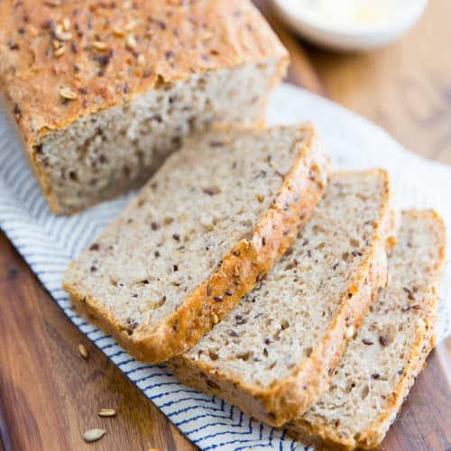 this is a No-Knead Multigrain Bread