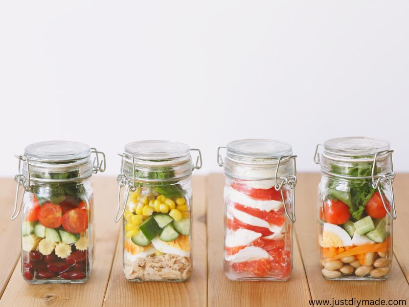 this is a Mason Jar Salad