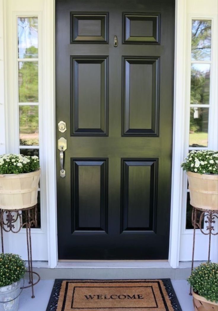 this is a Deep Charcoal color door