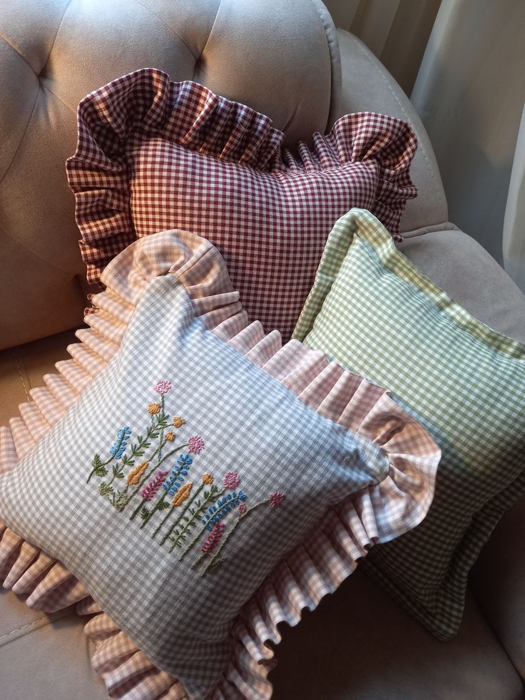 this is a Napkin Pillow Cover